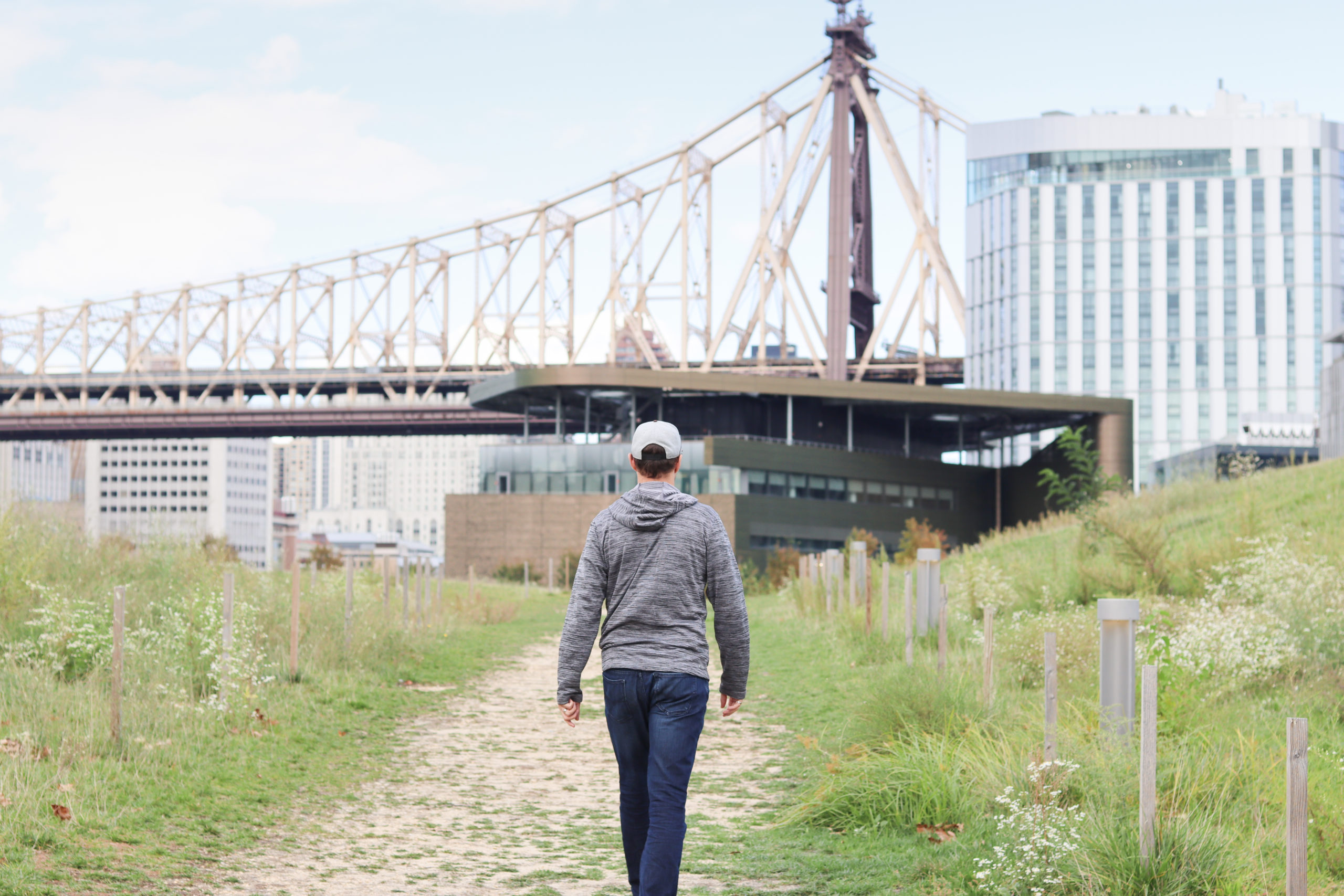 Roosevelt Island View of the Queensboro Bridge