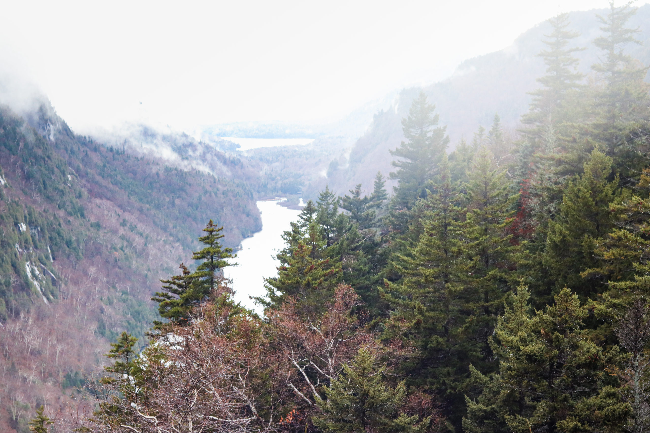 Summit views after Hiking Indian Head