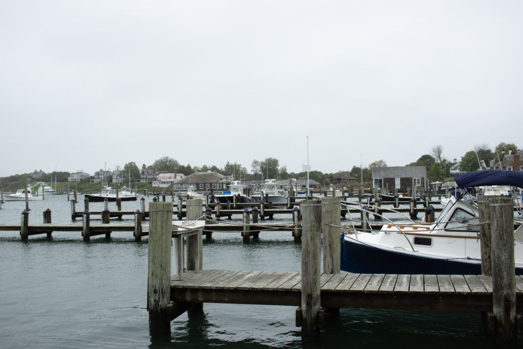 View of Edgartown harbor in Martha's Vineyard