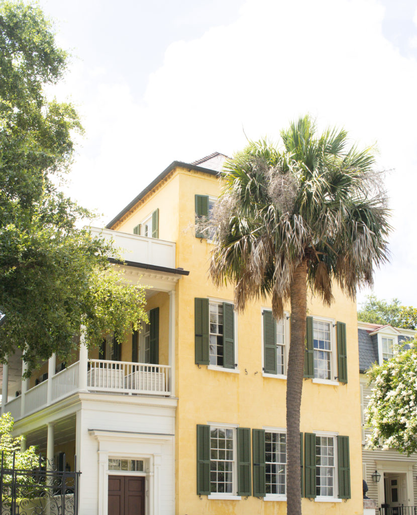 Historic houses in Charleston, to be seen on a Charleston three-day itinerary