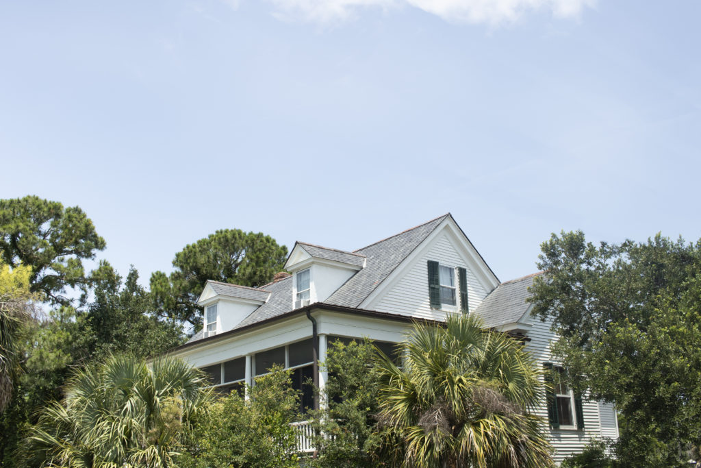 Beach houses in Charleston, to be seen on a Charleston three-day itinerary