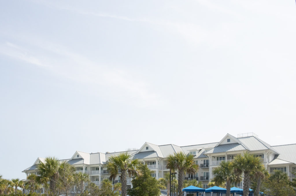 View of the Charleston Harbor Marina and Resort 